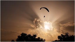 Parapente, Sault