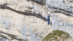 Slack-line, Margériaz