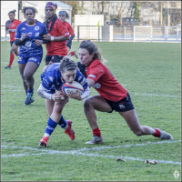 Photos de Rugby féminin l'après-midi Grenoble-Bobigny